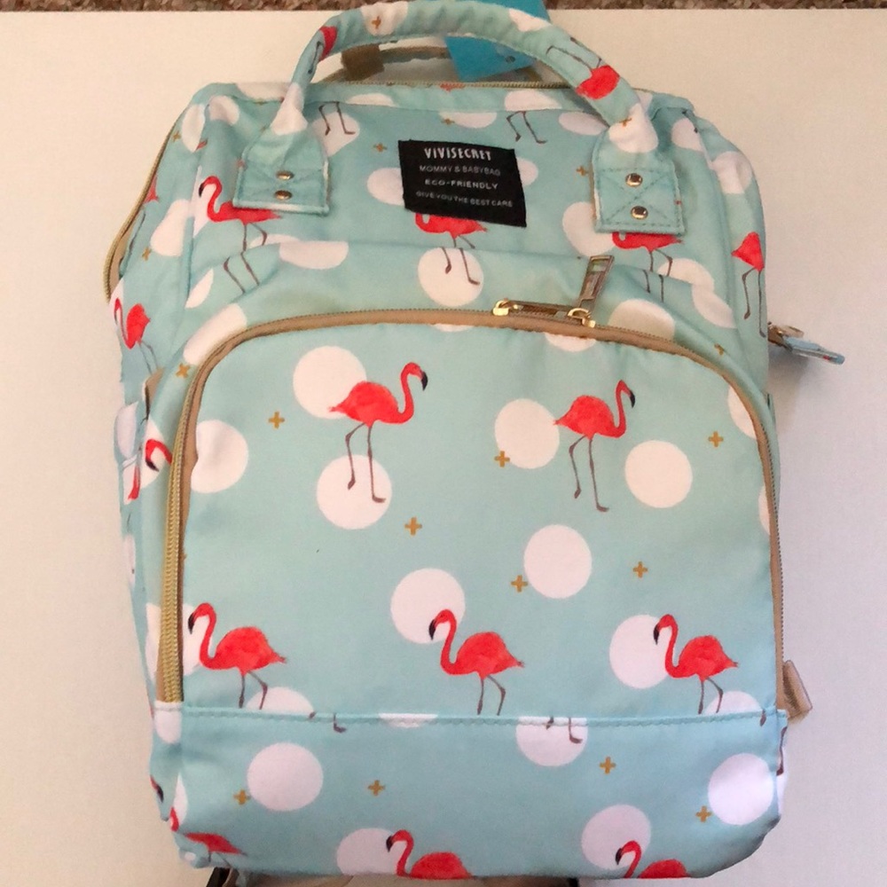 💗💗NEW! Flamingo Style Diaper/Nappy Backpack 💗💗